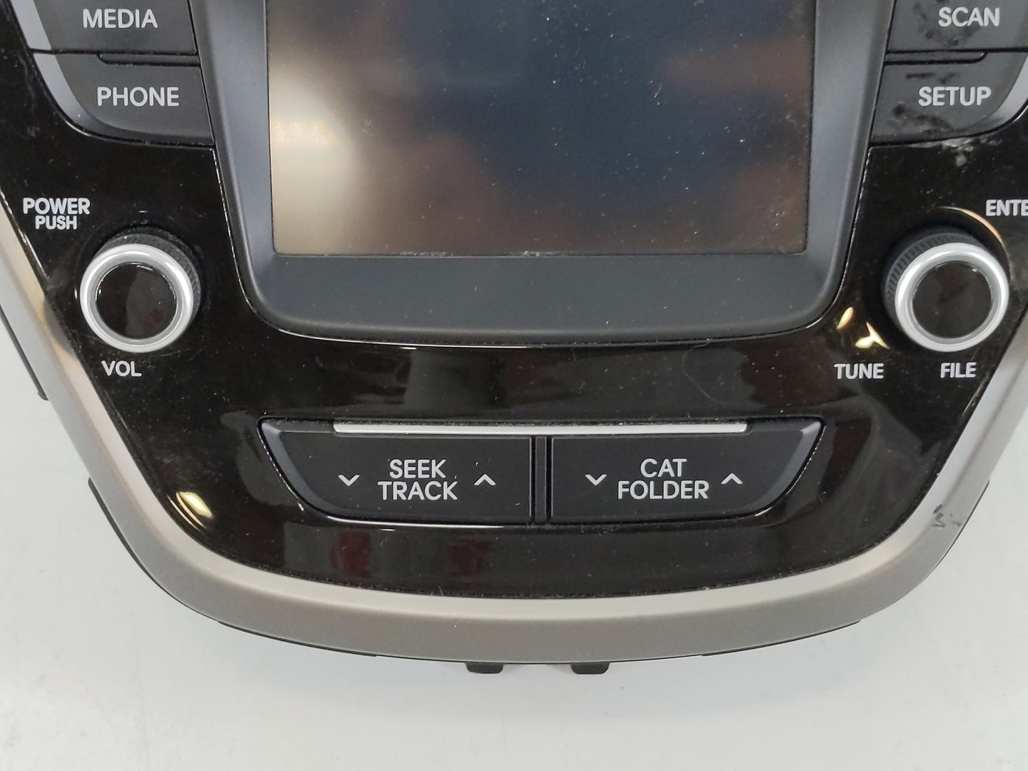 2014-2016 Hyundai Elantra Radio AM FM Cd Player Receiver Replacement P/N:96180-3X165GU Fits Fits 2014 2015 2016 OEM Used Aut