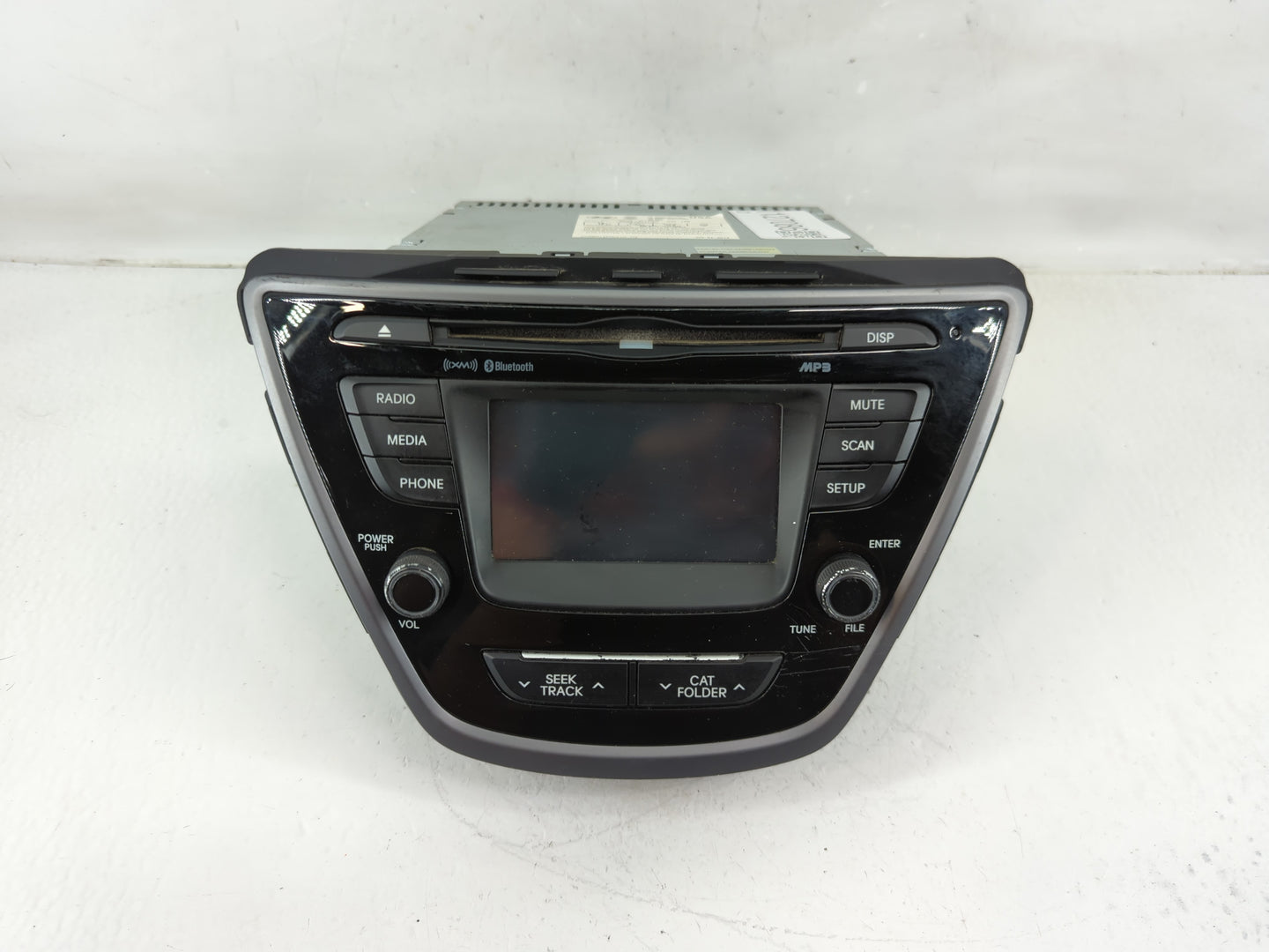 2014-2016 Hyundai Elantra Radio AM FM Cd Player Receiver Replacement P/N:96180-3X175GU Fits Fits 2014 2015 2016 OEM Used Aut
