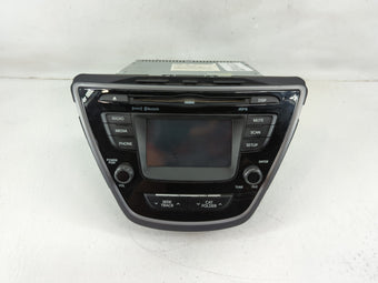 compare product 2014-2016 Hyundai Elantra Radio AM FM Cd Player Receiver Replacement P/N:96180-3X175GU Fits Fits 2014 2015 2016 OEM Used Auto Parts