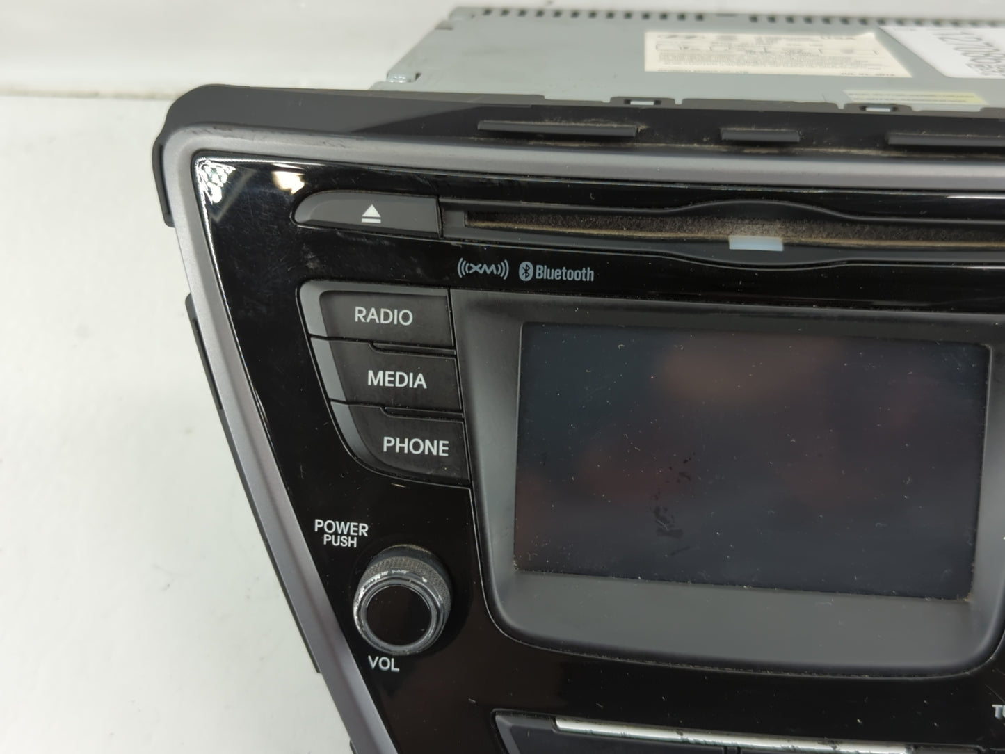 2014-2016 Hyundai Elantra Radio AM FM Cd Player Receiver Replacement P/N:96180-3X175GU Fits Fits 2014 2015 2016 OEM Used Aut