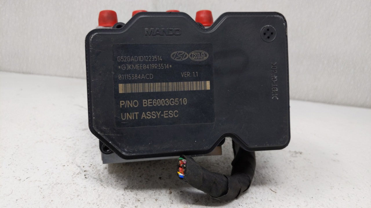 2014-2016 Hyundai Elantra ABS Pump Control Module Replacement P/N:58920-3X630 BE6003G510 Fits Fits 2014 2015 2016 OEM Used A