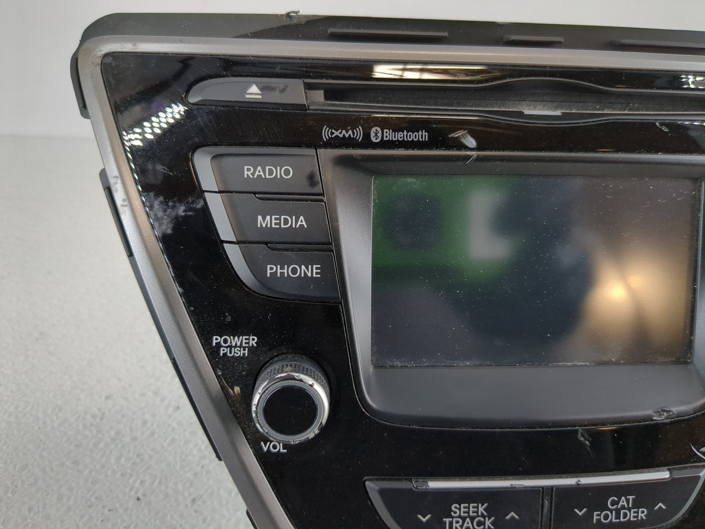 2014-2016 Hyundai Elantra Radio AM FM Cd Player Receiver Replacement P/N:96180-3X165GU Fits Fits 2014 2015 2016 OEM Used Aut
