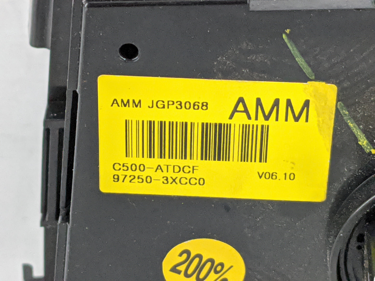2014-2016 Hyundai Elantra Climate Control Module Temperature AC/Heater Replacement P/N:C500-ATDCF Fits Fits 2014 2015 2016 O