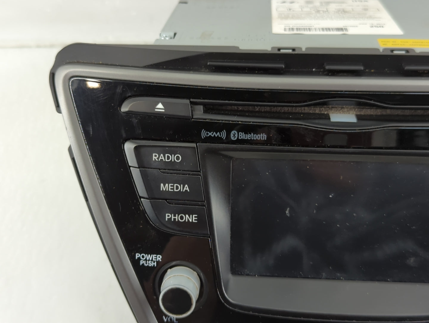 2014-2016 Hyundai Elantra Radio AM FM Cd Player Receiver Replacement P/N:96180-3X165GU Fits Fits 2014 2015 2016 OEM Used Aut
