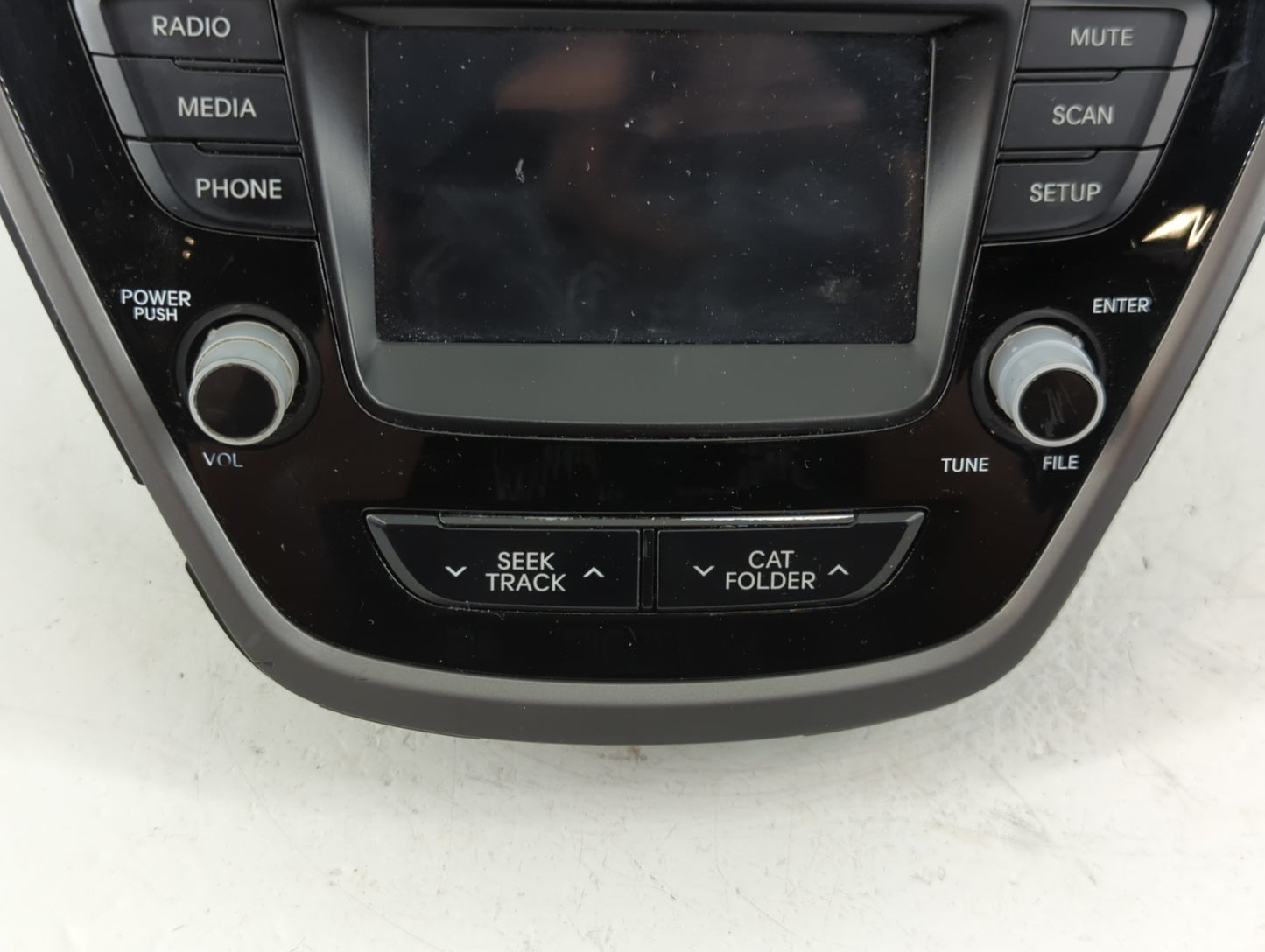 2014-2016 Hyundai Elantra Radio AM FM Cd Player Receiver Replacement P/N:96180-3X165GU Fits Fits 2014 2015 2016 OEM Used Aut