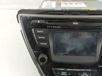 2014-2016 Hyundai Elantra Radio AM FM Cd Player Receiver Replacement P/N:96180-3X165GU Fits Fits 2014 2015 2016 OEM Used Aut