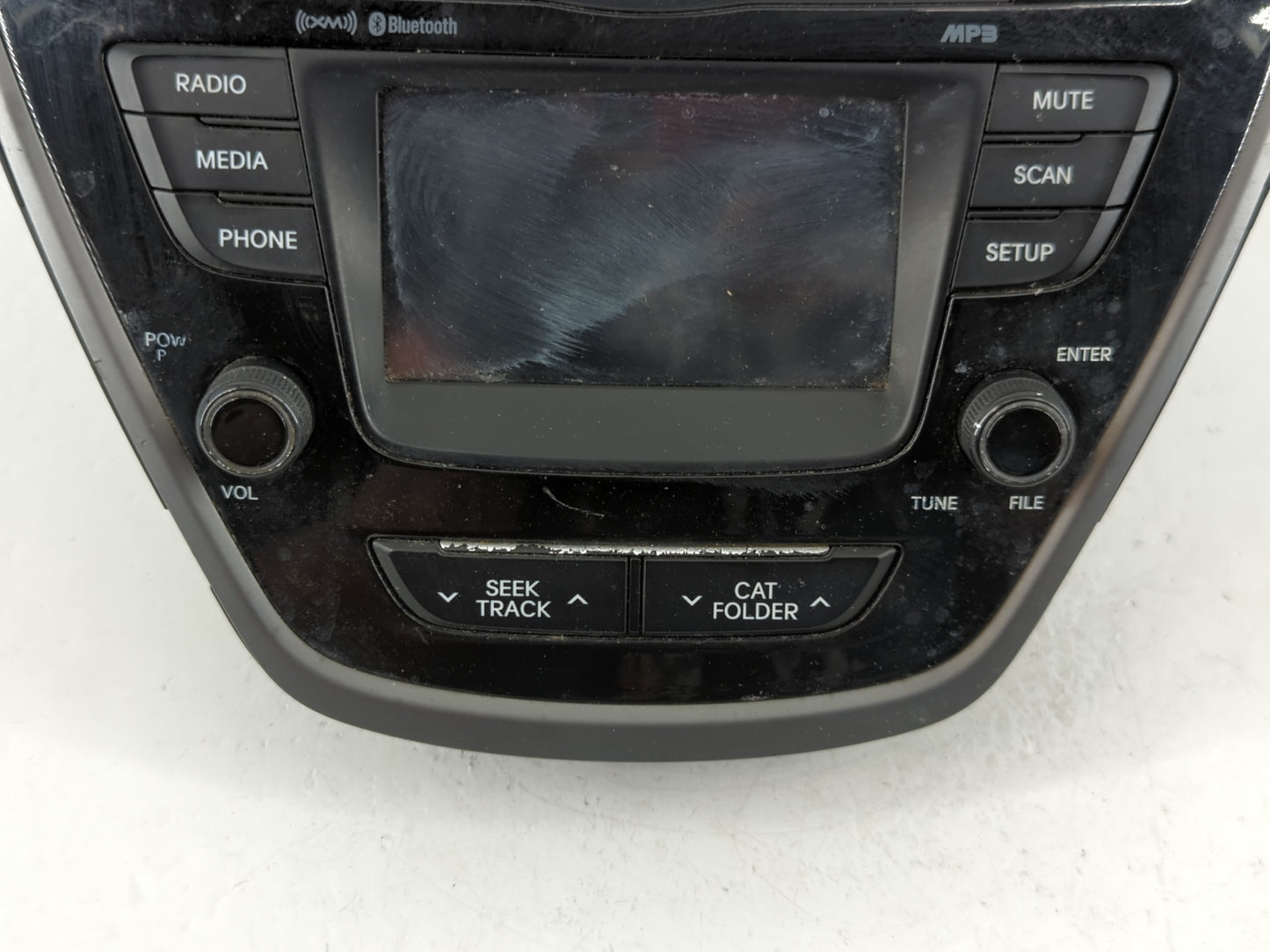2014-2016 Hyundai Elantra Radio AM FM Cd Player Receiver Replacement P/N:96180-3X165GU Fits Fits 2014 2015 2016 OEM Used Aut