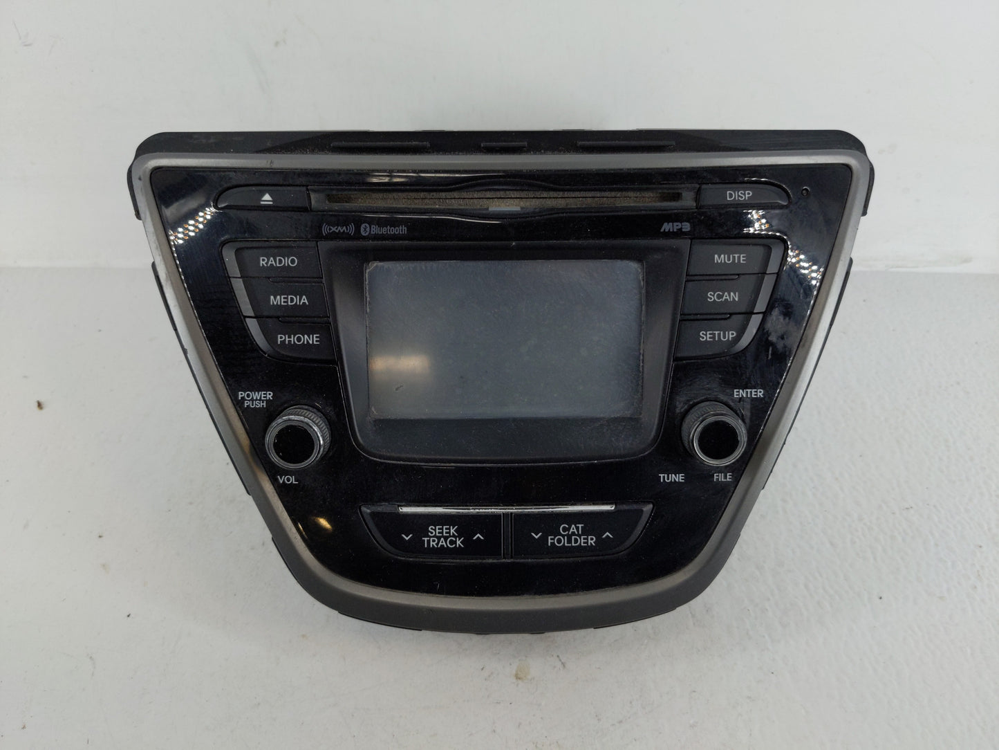 2014-2016 Hyundai Elantra Radio AM FM Cd Player Receiver Replacement P/N:96180-3X165GU Fits Fits 2014 2015 2016 OEM Used Aut