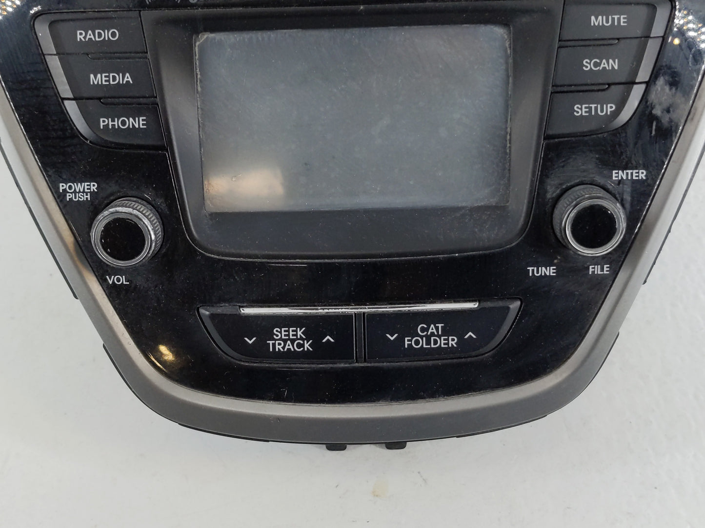 2014-2016 Hyundai Elantra Radio AM FM Cd Player Receiver Replacement P/N:96180-3X165GU Fits Fits 2014 2015 2016 OEM Used Aut