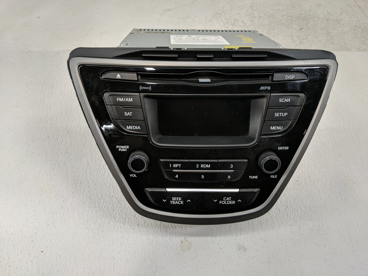 2014-2016 Hyundai Elantra Radio AM FM Cd Player Receiver Replacement P/N:96170-3X156GU Fits Fits 2014 2015 2016 OEM Used Aut