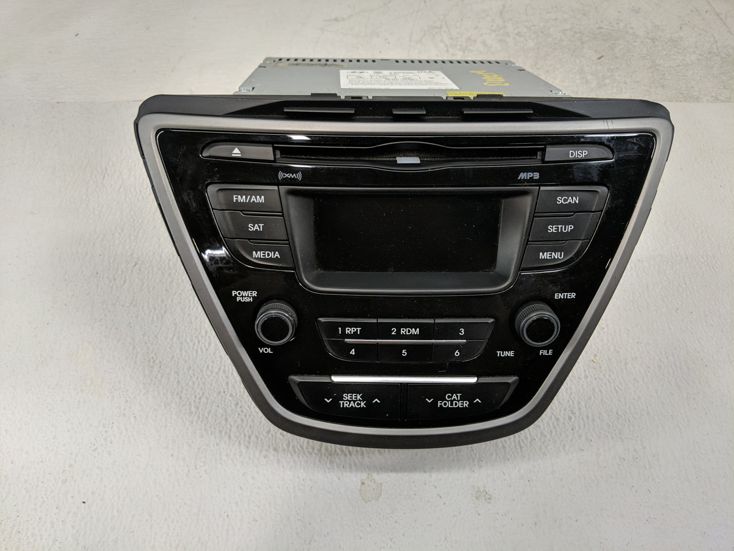 2014-2016 Hyundai Elantra Radio AM FM Cd Player Receiver Replacement P/N:96170-3X156GU Fits Fits 2014 2015 2016 OEM Used Aut