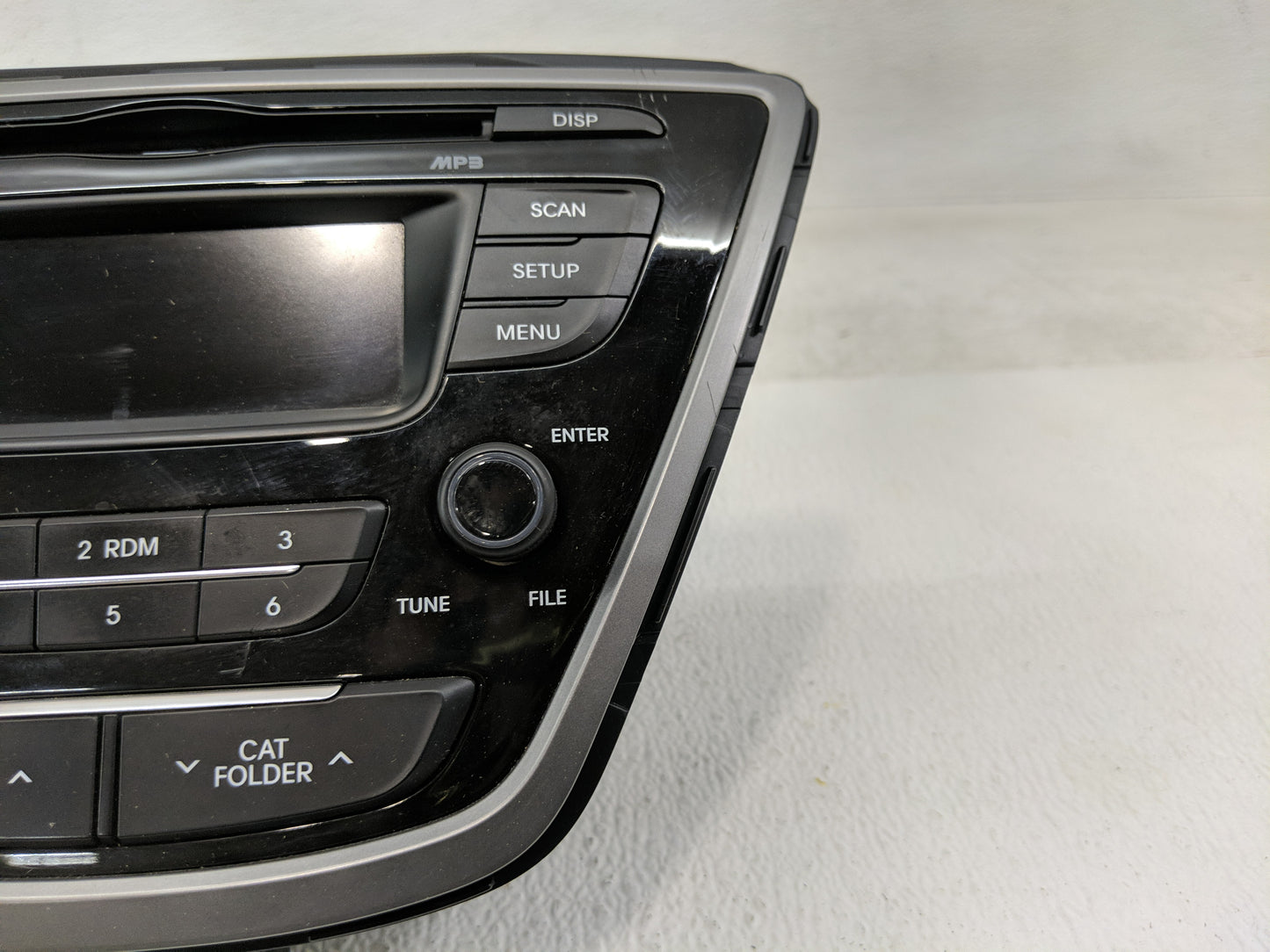 2014-2016 Hyundai Elantra Radio AM FM Cd Player Receiver Replacement P/N:96170-3X156GU Fits Fits 2014 2015 2016 OEM Used Aut