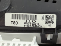 2014-2016 Hyundai Elantra Instrument Cluster Speedometer Gauges P/N:94004-3X210 Miles: Fits Fits 2014 2015 2016 OEM Used Aut
