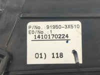 2014-2016 Hyundai Elantra Fusebox Fuse Box Panel Relay Module P/N:91950-3X510 Fits Fits 2014 2015 2016 OEM Used Auto Parts -