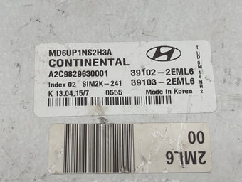 compare product 2014-2016 Hyundai Elantra PCM Engine Control Computer ECU ECM PCU OEM P/N:39133-2EGE0 39102-2EML6 Fits Fits 2014 2015 2016 OEM Used Auto Parts
