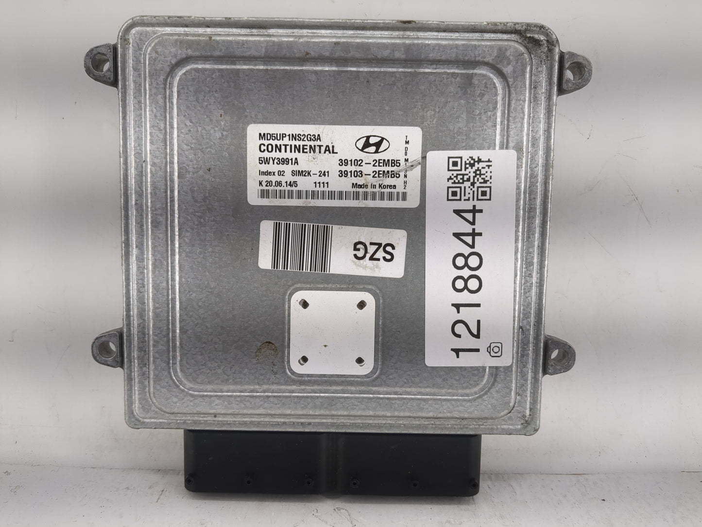 2015 Hyundai Elantra PCM Engine Control Computer ECU ECM PCU OEM P/N:39103-2EMB5 39102-2EMB5 Fits OEM Used Auto Parts - Oemu