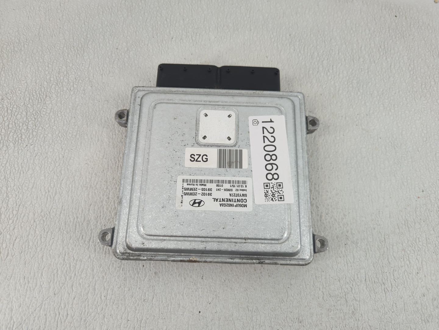 2015 Hyundai Elantra PCM Engine Control Computer ECU ECM PCU OEM P/N:39103-2EMW5 39102-2EMW5 Fits OEM Used Auto Parts - Oemu