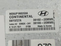 2015 Hyundai Elantra PCM Engine Control Computer ECU ECM PCU OEM P/N:39103-2EMW5 39102-2EMW5 Fits OEM Used Auto Parts - Oemu