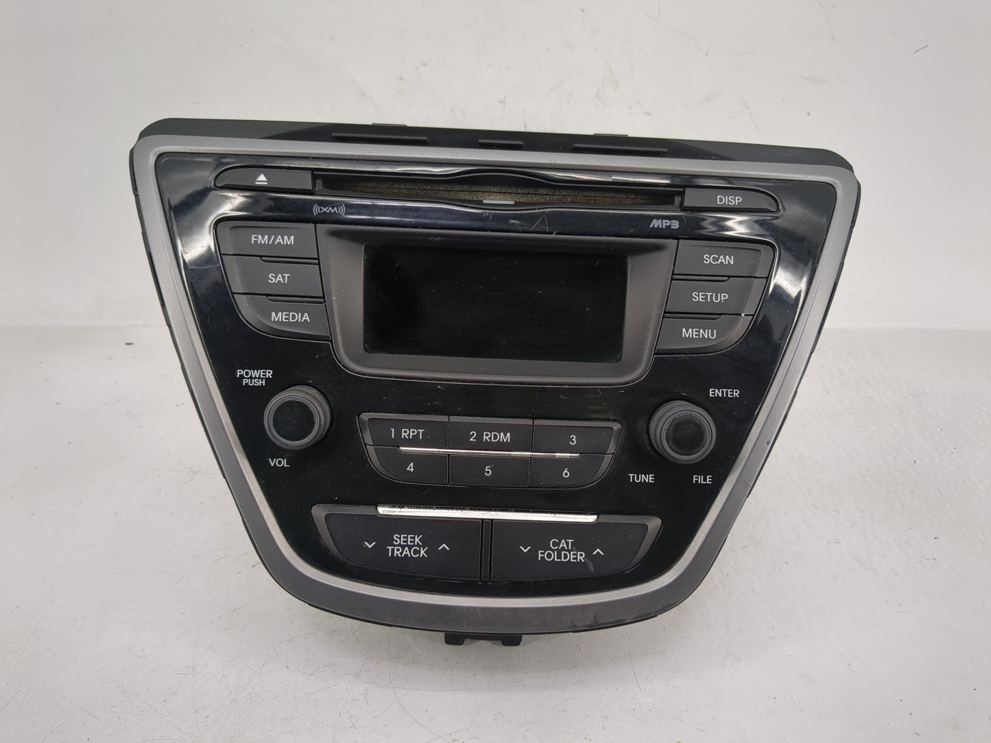 2014-2016 Hyundai Elantra Radio AM FM Cd Player Receiver Replacement P/N:96170-3X156GU Fits Fits 2014 2015 2016 OEM Used Aut