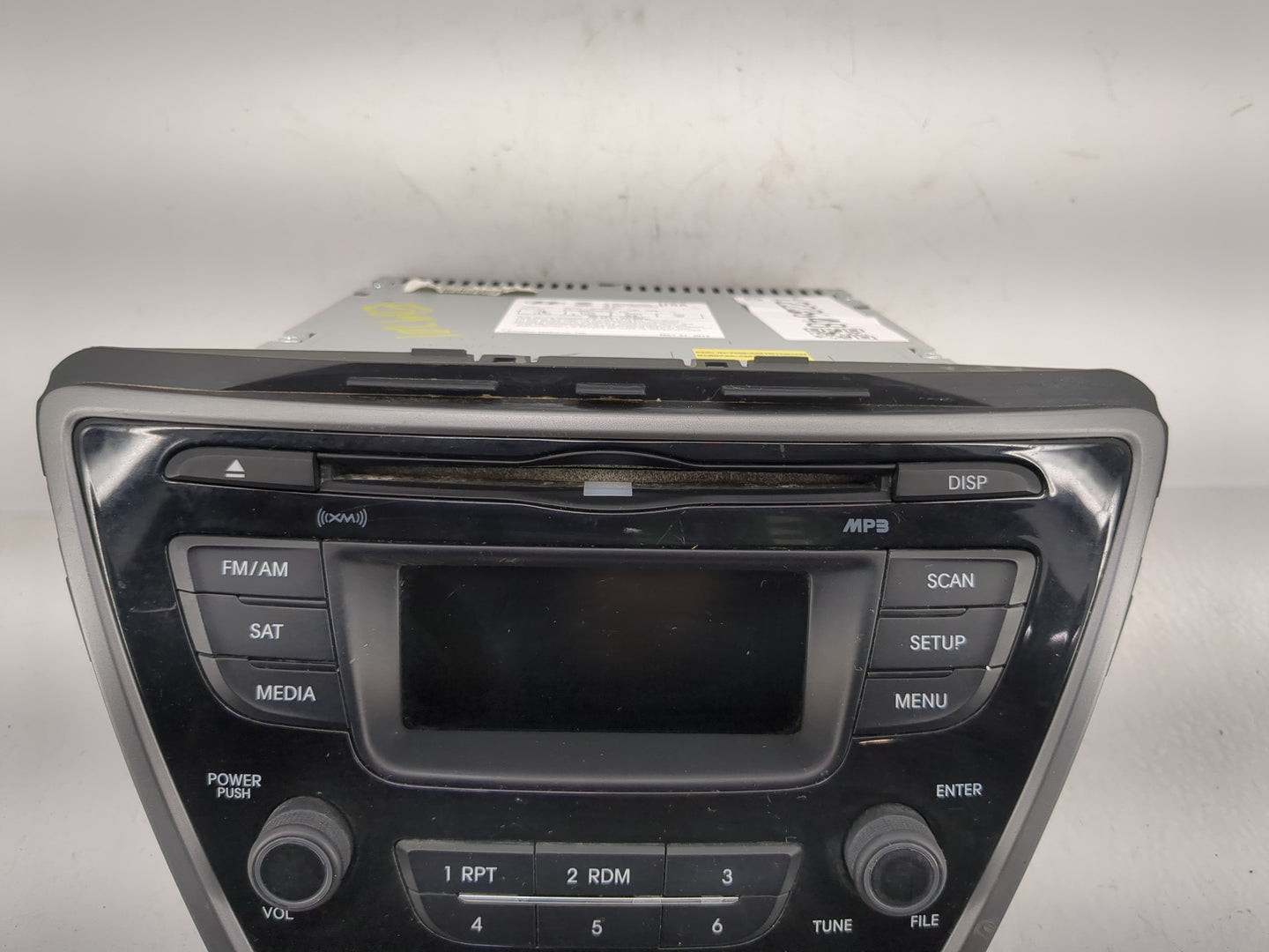 2014-2016 Hyundai Elantra Radio AM FM Cd Player Receiver Replacement P/N:96170-3X156GU Fits Fits 2014 2015 2016 OEM Used Aut