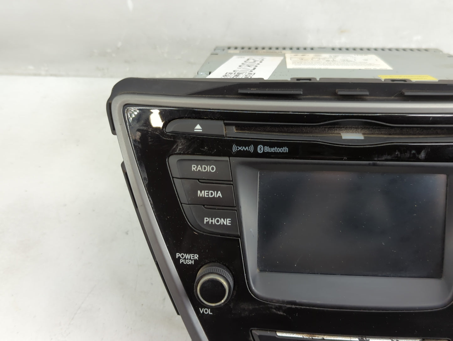 2015 Hyundai Elantra Radio AM FM Cd Player Receiver Replacement P/N:96180-3X165GU Fits OEM Used Auto Parts - Oemusedautopart