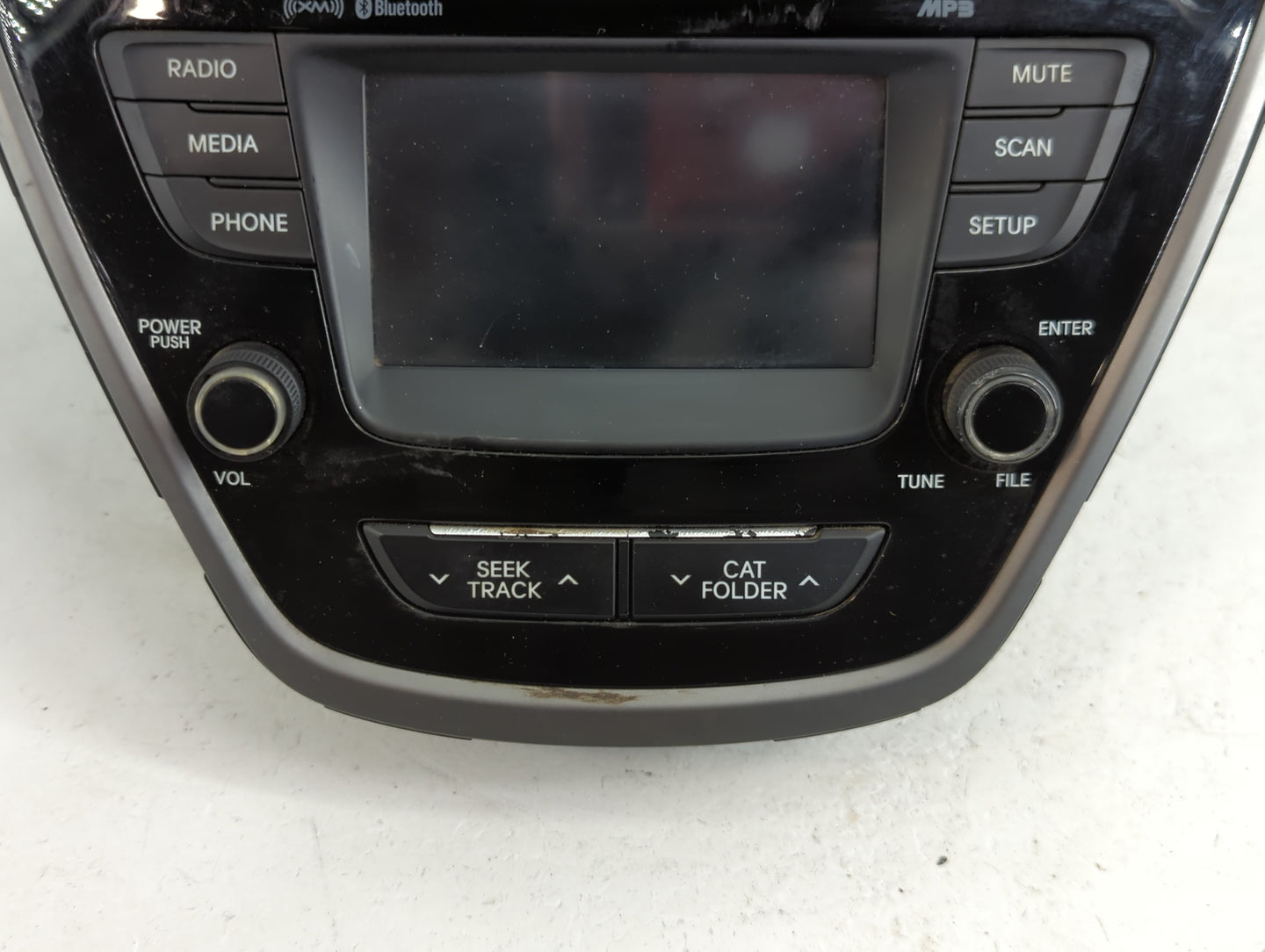 2015 Hyundai Elantra Radio AM FM Cd Player Receiver Replacement P/N:96180-3X165GU Fits OEM Used Auto Parts - Oemusedautopart