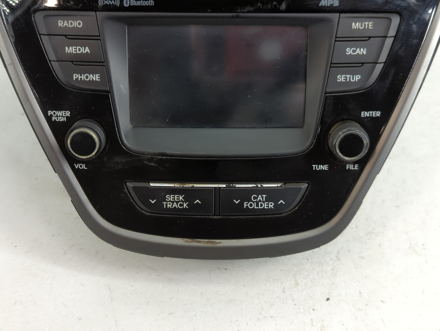 2015 Hyundai Elantra Radio AM FM Cd Player Receiver Replacement P/N:96180-3X165GU Fits OEM Used Auto Parts - Oemusedautopart