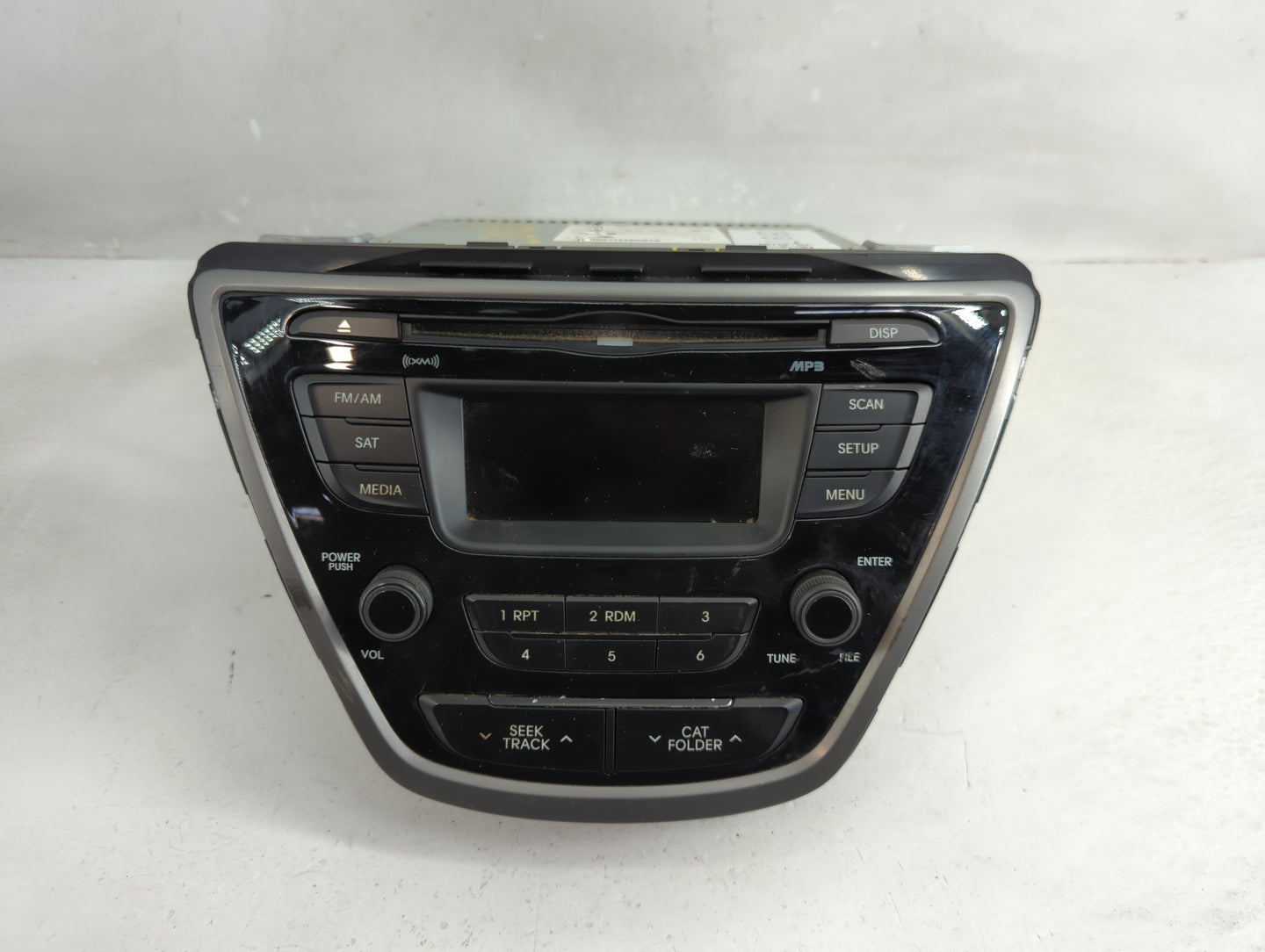2014-2016 Hyundai Elantra Radio AM FM Cd Player Receiver Replacement P/N:96170-3X156GU Fits Fits 2014 2015 2016 OEM Used Aut