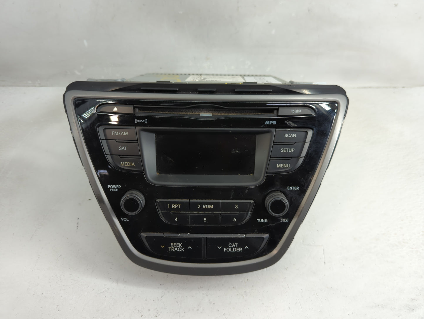 2014-2016 Hyundai Elantra Radio AM FM Cd Player Receiver Replacement P/N:96170-3X156GU Fits Fits 2014 2015 2016 OEM Used Aut