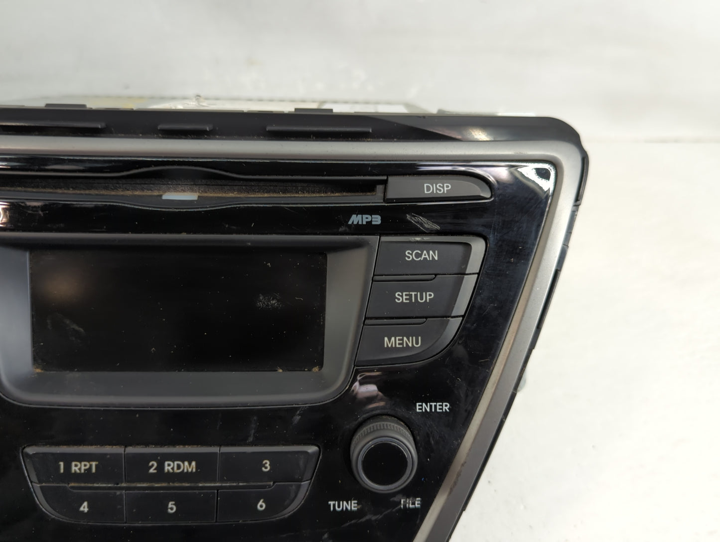 2014-2016 Hyundai Elantra Radio AM FM Cd Player Receiver Replacement P/N:96170-3X156GU Fits Fits 2014 2015 2016 OEM Used Aut