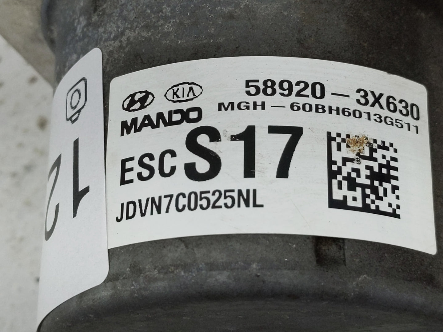 2014-2016 Hyundai Elantra ABS Pump Control Module Replacement P/N:58920-3X630 Fits Fits 2014 2015 2016 OEM Used Auto Parts -