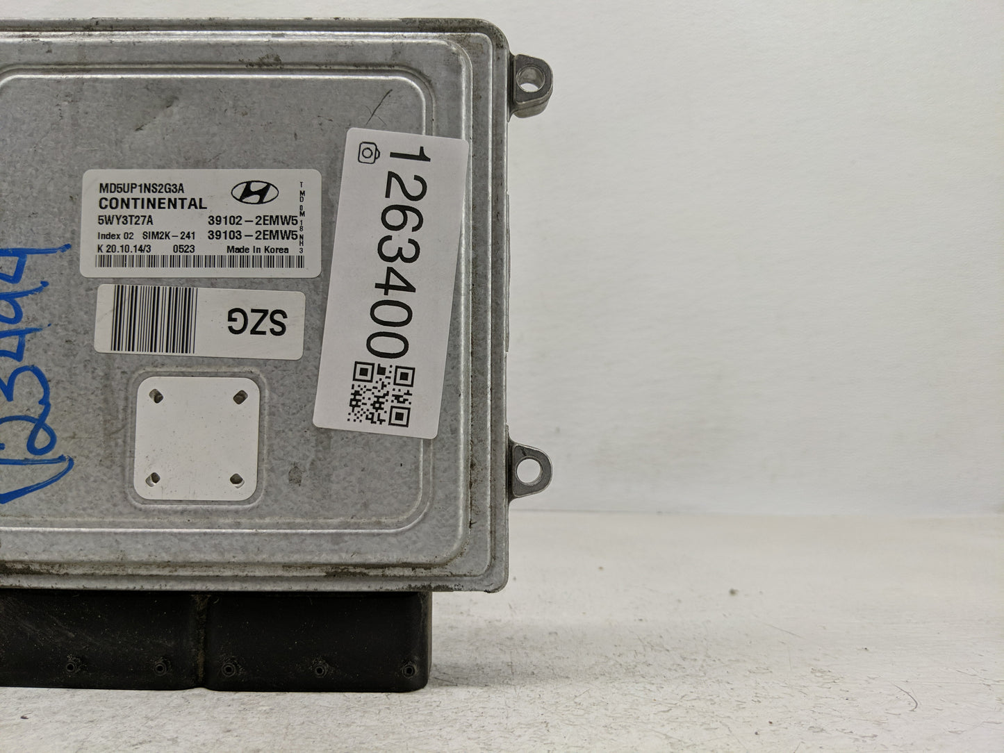 2015 Hyundai Elantra PCM Engine Control Computer ECU ECM PCU OEM P/N:39103-2EMW5 39102-2EMW5 Fits OEM Used Auto Parts - Oemu