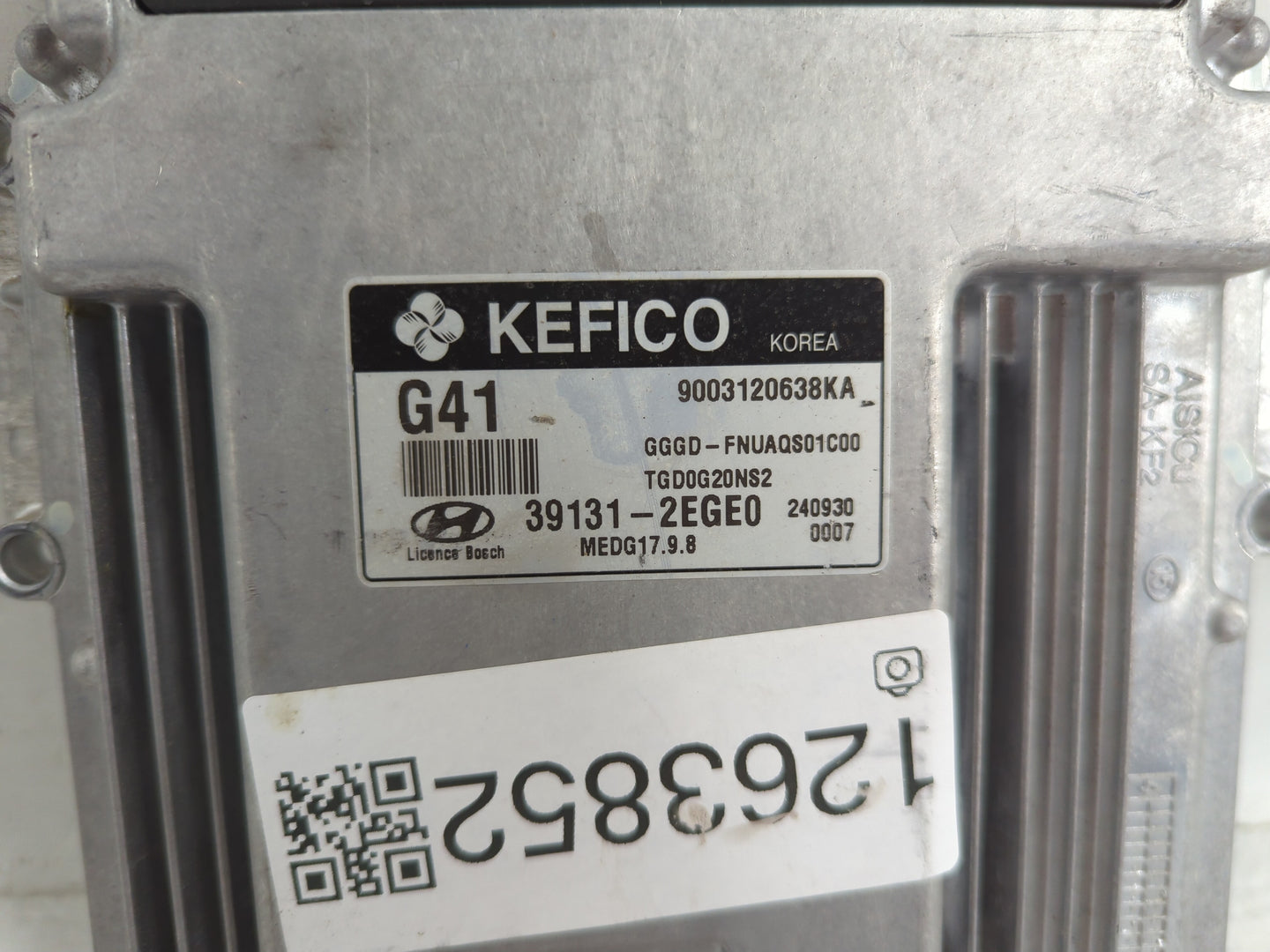 2015 Hyundai Elantra PCM Engine Control Computer ECU ECM PCU OEM P/N:39131-2EGE0 Fits OEM Used Auto Parts - Oemusedautoparts