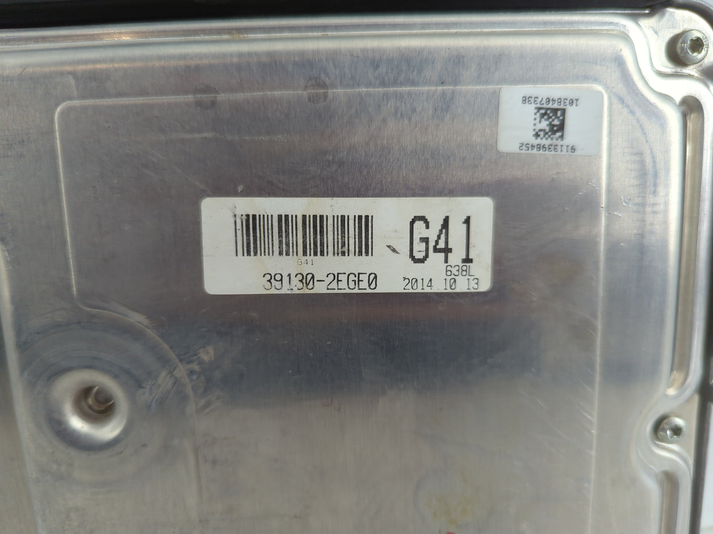 2015 Hyundai Elantra PCM Engine Control Computer ECU ECM PCU OEM P/N:39131-2EGE0 Fits OEM Used Auto Parts - Oemusedautoparts
