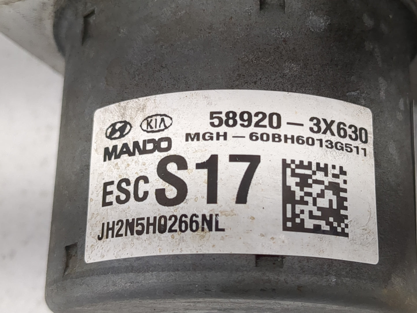 2014-2015 Hyundai Elantra ABS Pump Control Module Replacement P/N:58920-3X630 Fits Fits 2014 2015 OEM Used Auto Parts - Oemu