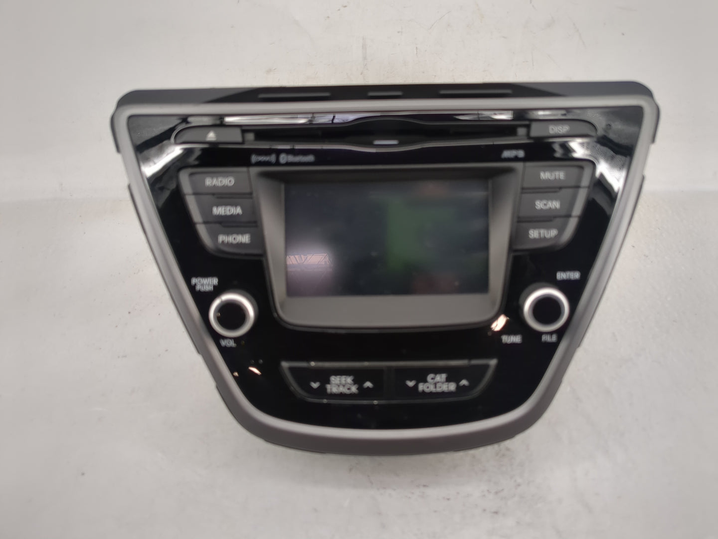 2014-2016 Hyundai Elantra Radio AM FM Cd Player Receiver Replacement P/N:96180-3X165GU Fits Fits 2014 2015 2016 OEM Used Aut