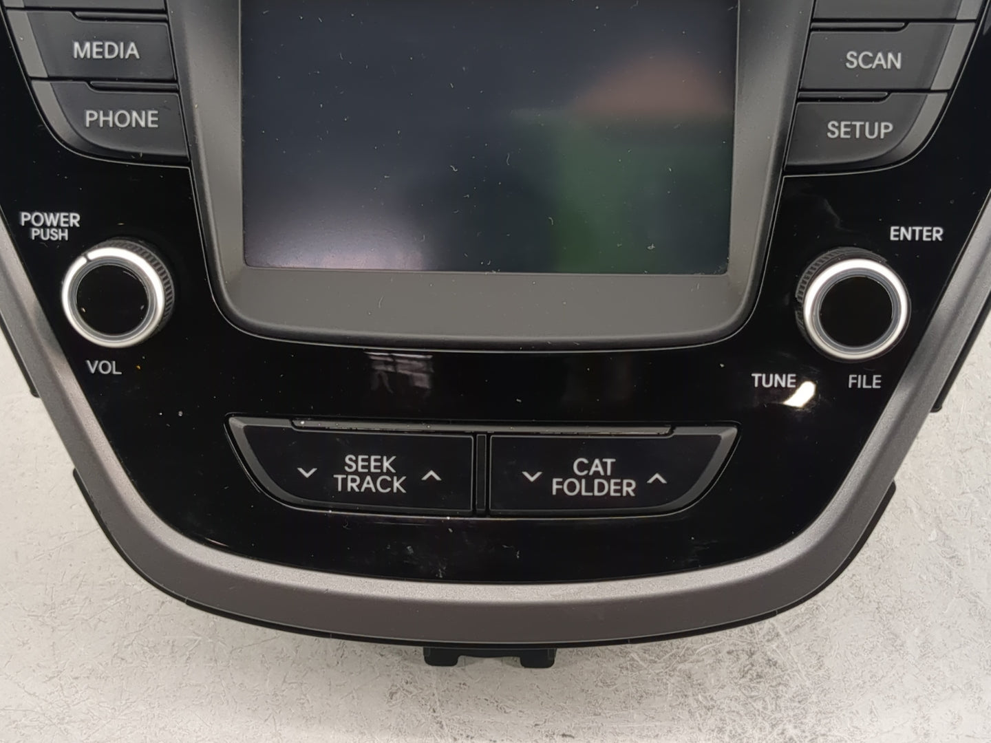 2014-2016 Hyundai Elantra Radio AM FM Cd Player Receiver Replacement P/N:96180-3X165GU Fits Fits 2014 2015 2016 OEM Used Aut