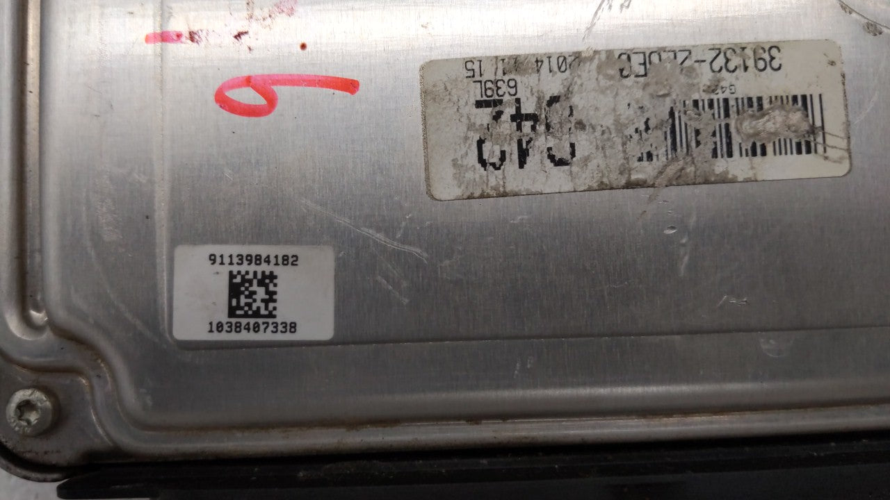 2015 Hyundai Elantra PCM Engine Control Computer ECU ECM PCU OEM P/N:39193-2EGE0 Fits OEM Used Auto Parts - Oemusedautoparts