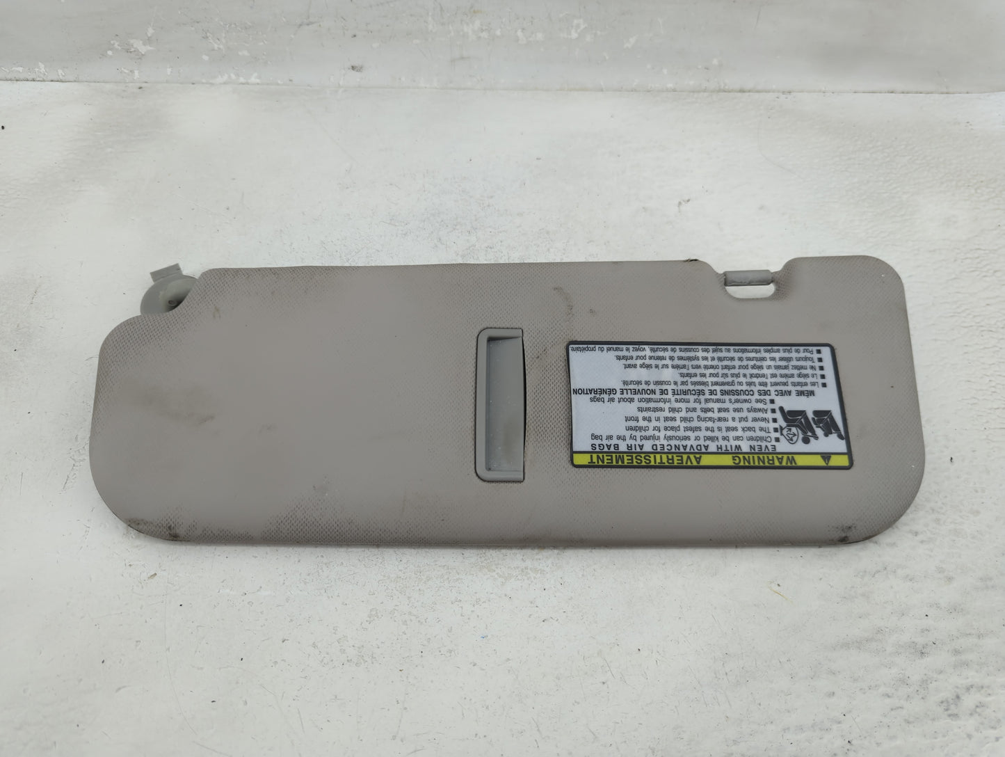 2014-2016 Hyundai Elantra Sun Visor Shade Replacement Passenger Right Mirror Fits Fits 2014 2015 2016 OEM Used Auto Parts - 