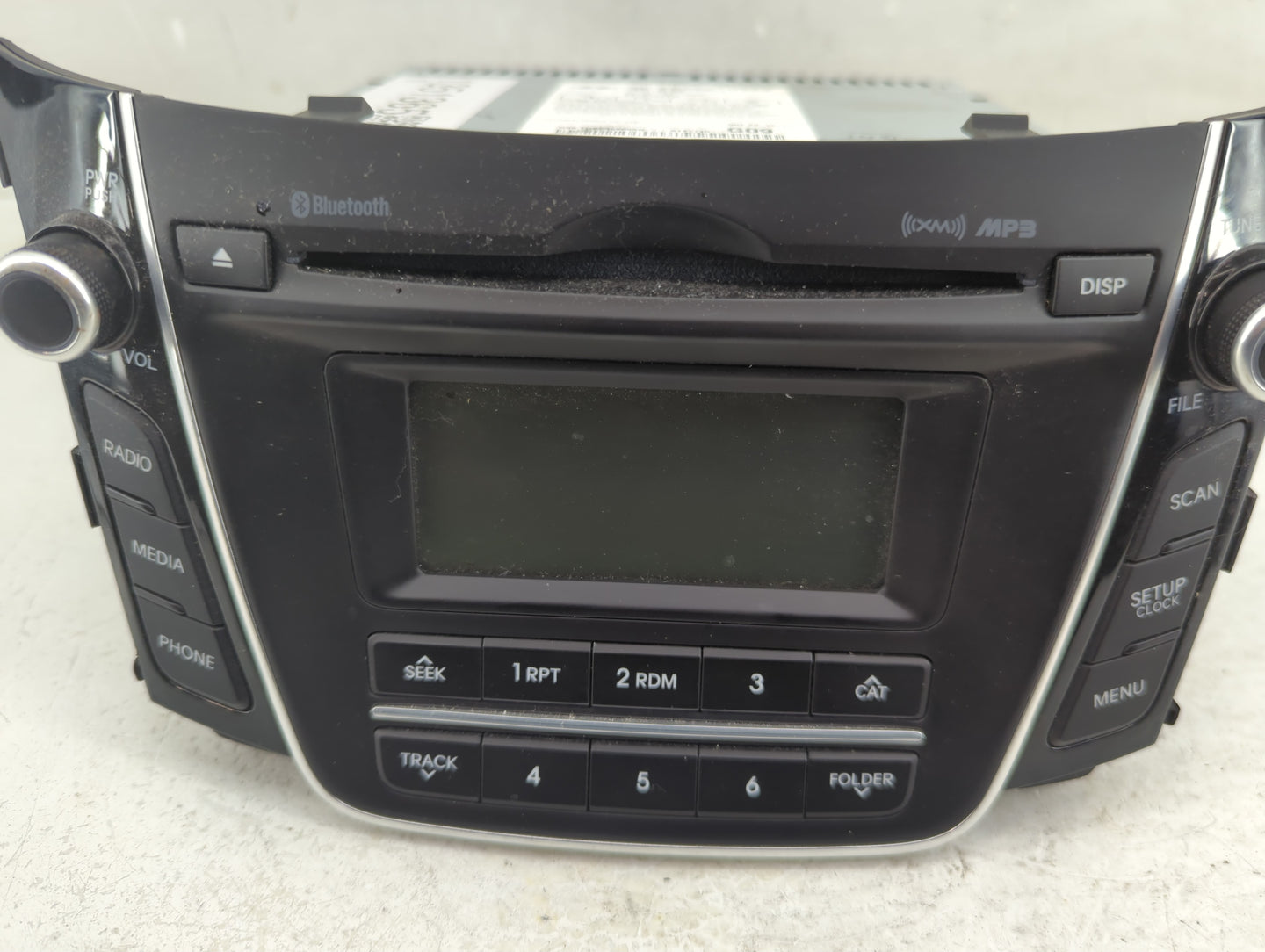 2013-2015 Hyundai Elantra Radio AM FM Cd Player Receiver Replacement P/N:96170-A5170GU Fits Fits 2013 2014 2015 OEM Used Aut