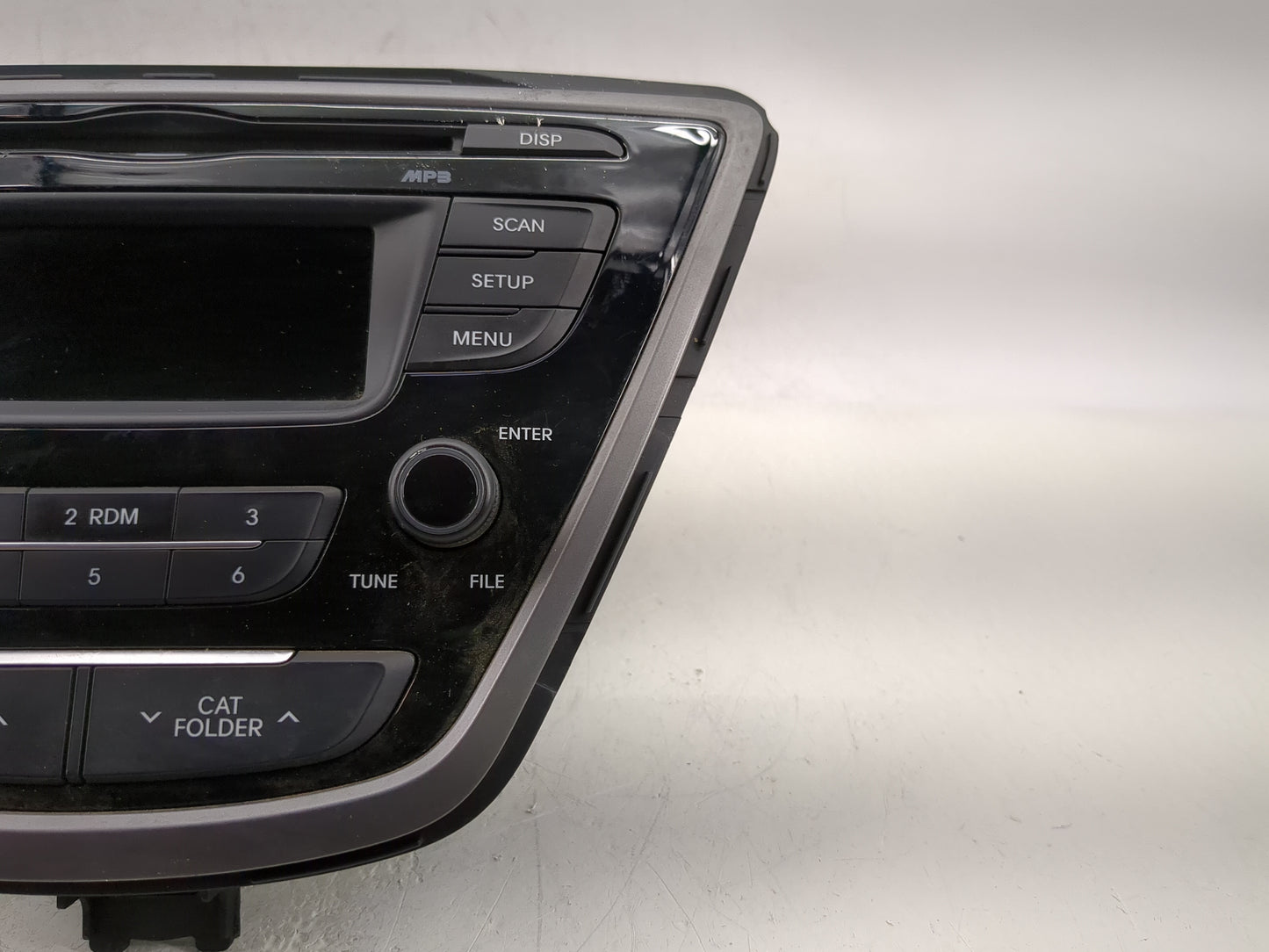 2014-2016 Hyundai Elantra Radio AM FM Cd Player Receiver Replacement P/N:96170-3X156GU Fits Fits 2014 2015 2016 OEM Used Aut