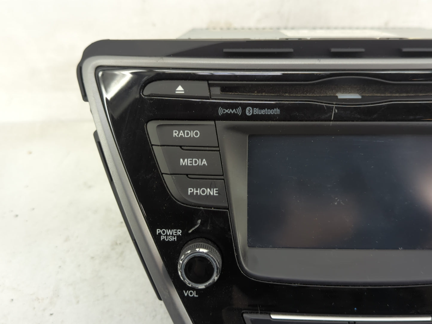 2014-2016 Hyundai Elantra Radio AM FM Cd Player Receiver Replacement P/N:96180-3X165GU Fits Fits 2014 2015 2016 OEM Used Aut
