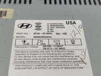 2014-2016 Hyundai Elantra Radio AM FM Cd Player Receiver Replacement P/N:96180-3X165GU Fits Fits 2014 2015 2016 OEM Used Aut