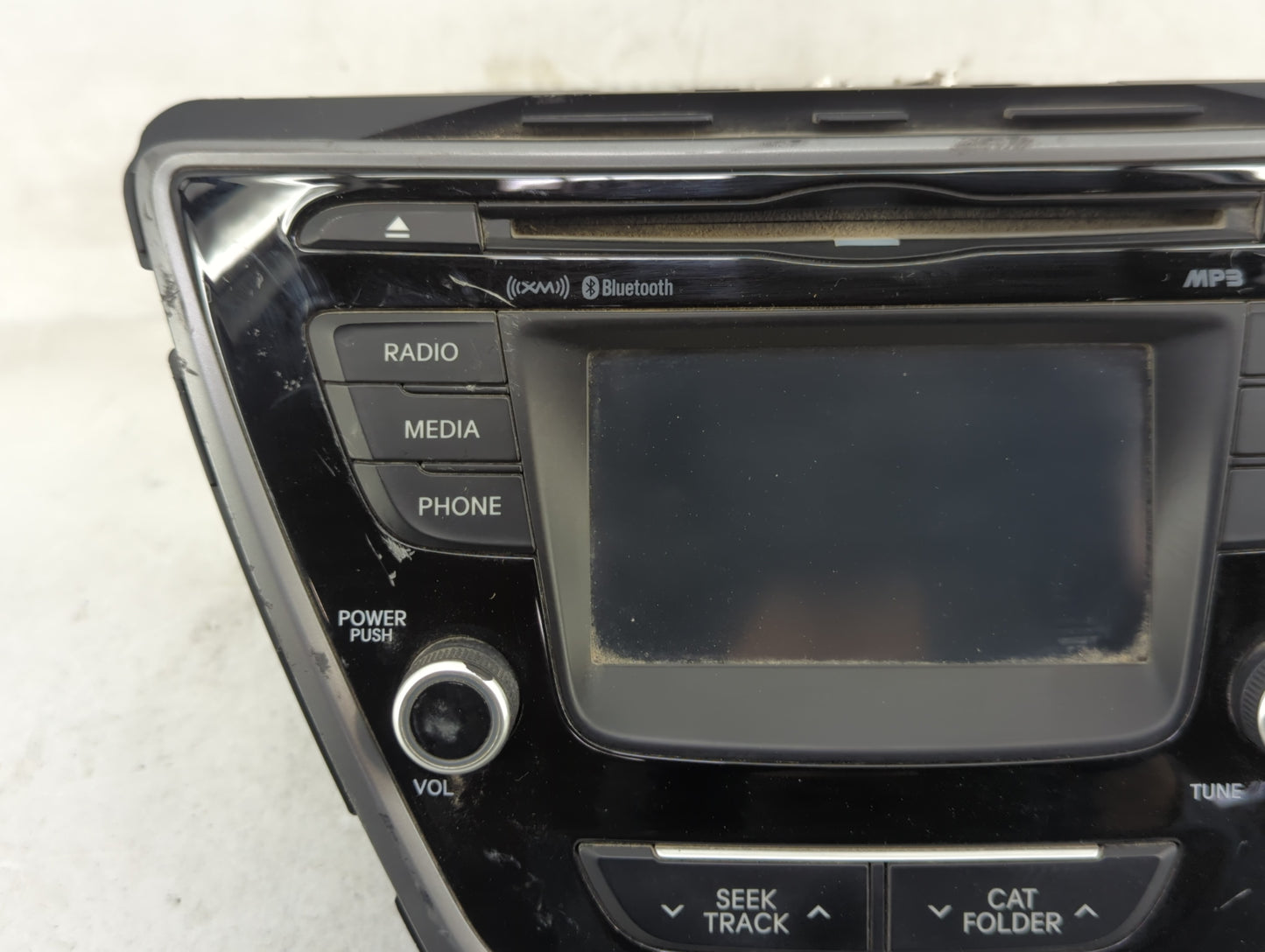 2014-2016 Hyundai Elantra Radio AM FM Cd Player Receiver Replacement P/N:96180-3X135GU Fits Fits 2014 2015 2016 OEM Used Aut