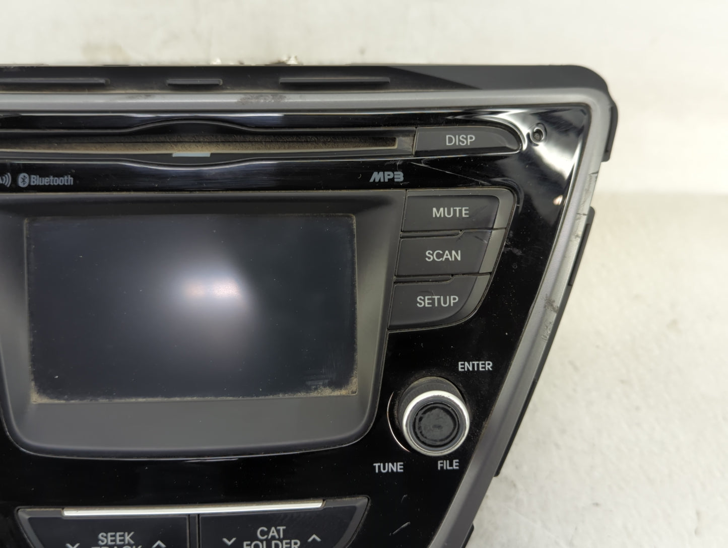 2014-2016 Hyundai Elantra Radio AM FM Cd Player Receiver Replacement P/N:96180-3X135GU Fits Fits 2014 2015 2016 OEM Used Aut