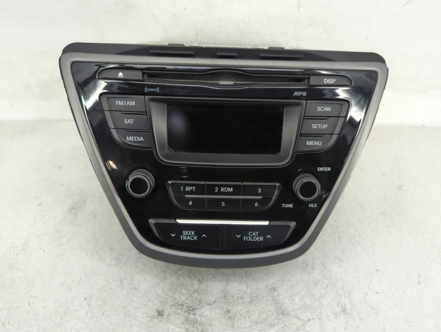 2014-2016 Hyundai Elantra Radio AM FM Cd Player Receiver Replacement P/N:96170-3X156GU Fits Fits 2014 2015 2016 OEM Used Aut