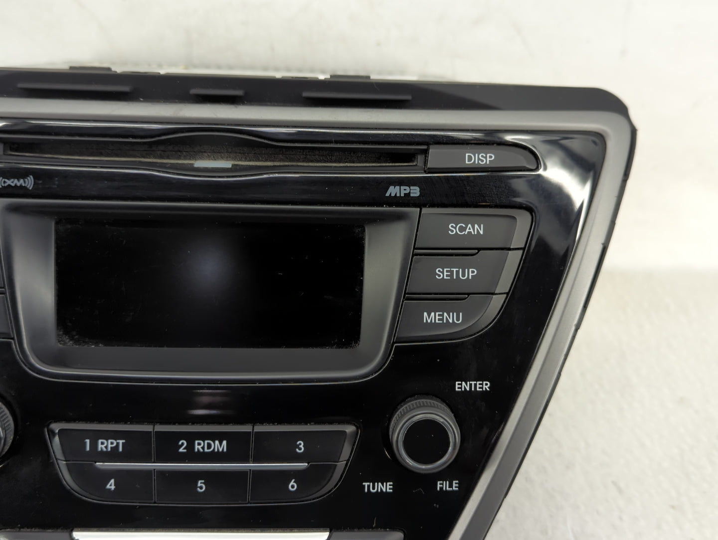 2014-2016 Hyundai Elantra Radio AM FM Cd Player Receiver Replacement P/N:96170-3X156GU Fits Fits 2014 2015 2016 OEM Used Aut