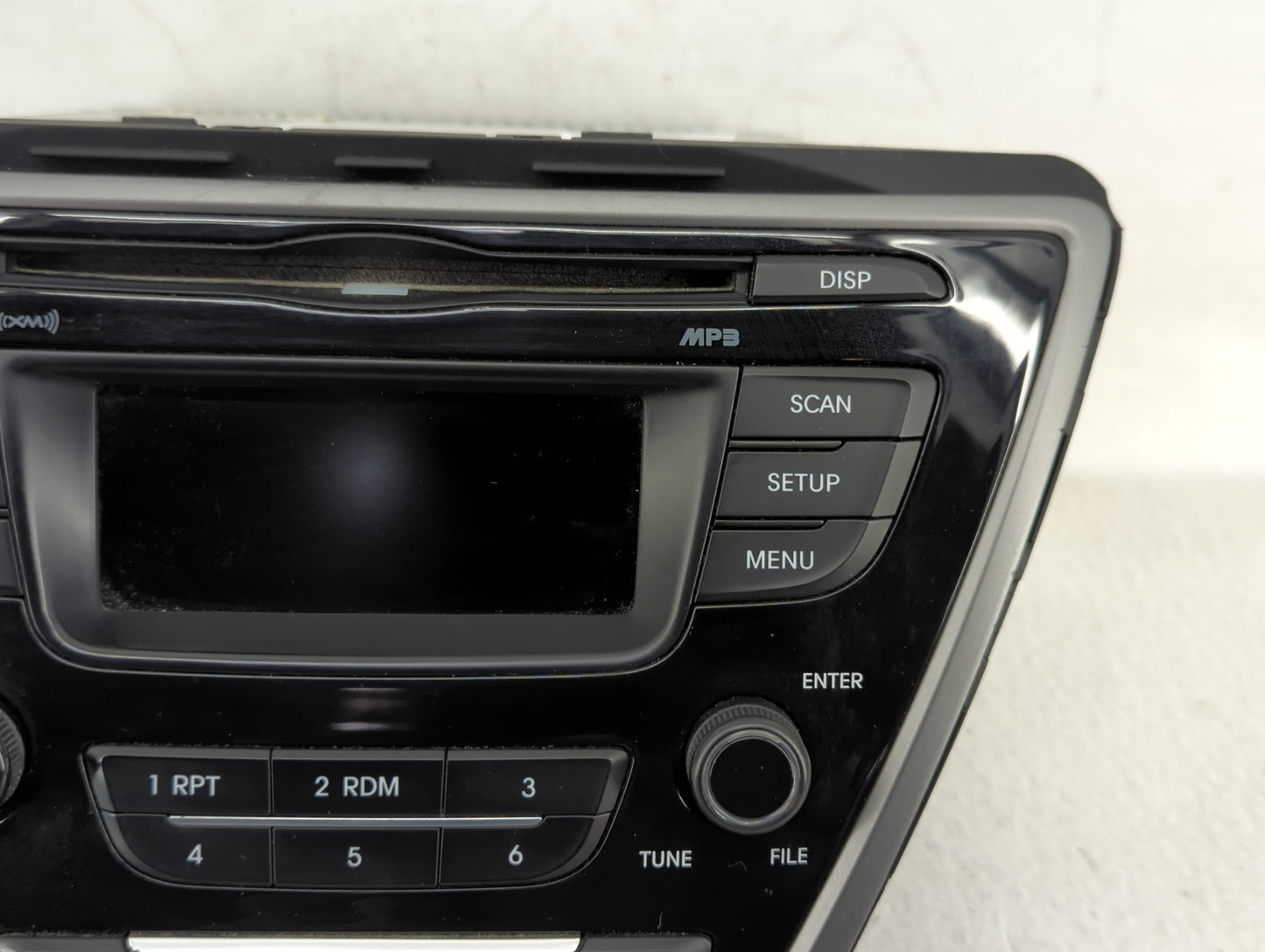 2014-2016 Hyundai Elantra Radio AM FM Cd Player Receiver Replacement P/N:96170-3X156GU Fits Fits 2014 2015 2016 OEM Used Aut