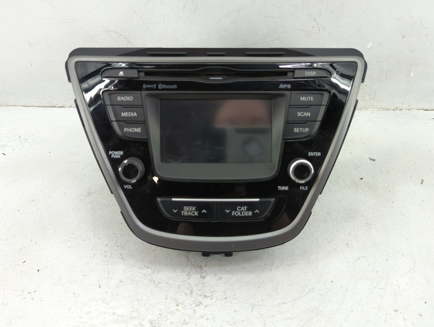2014-2016 Hyundai Elantra Radio AM FM Cd Player Receiver Replacement P/N:96180-3X165G Fits Fits 2014 2015 2016 OEM Used Auto