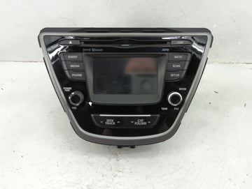 2014-2016 Hyundai Elantra Radio AM FM Cd Player Receiver Replacement P/N:96180-3X165G Fits Fits 2014 2015 2016 OEM Used Auto